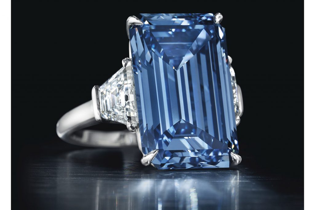 The diamond is named after Sir Philip Oppenheimer, whose family controlled De Beers. Source: Christie's