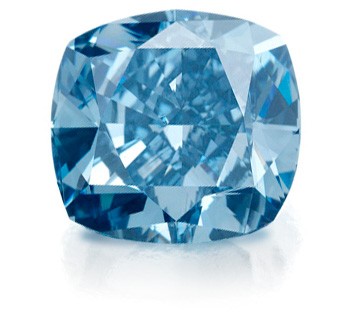 A blue diamond.