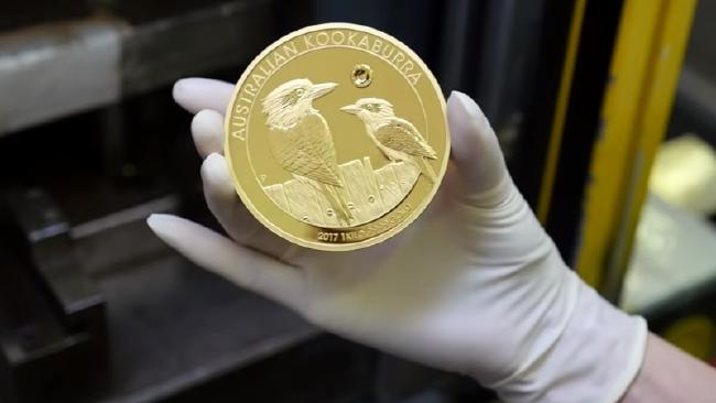 Australian Kookaburra coin.