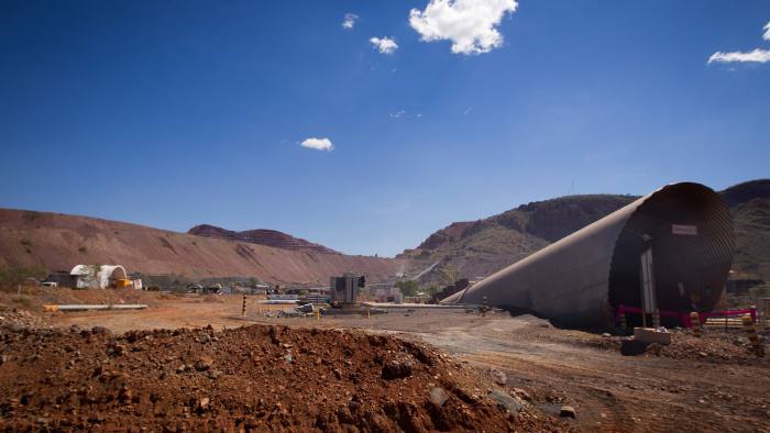 An argyle mine.