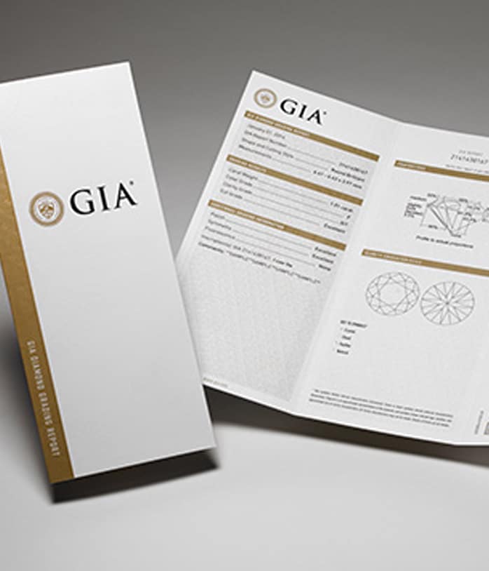 GIA certification.