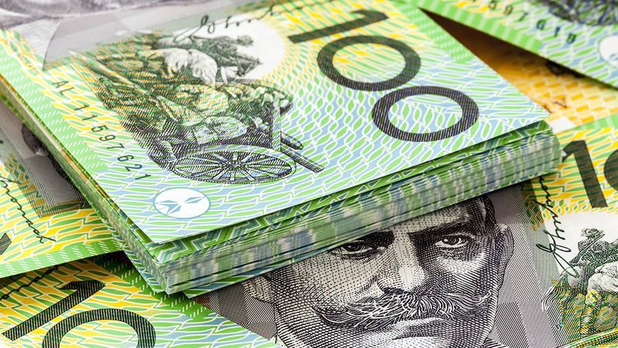 Pile of Australian Dollars