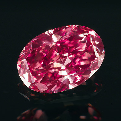 A pink diamond