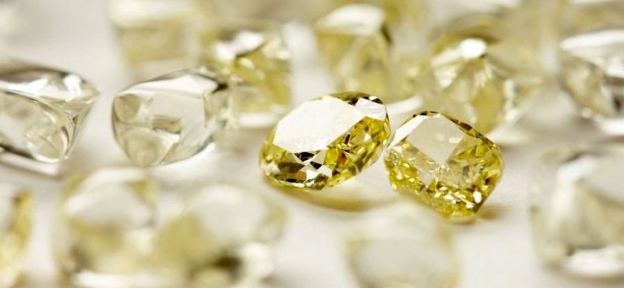 Yellow diamond