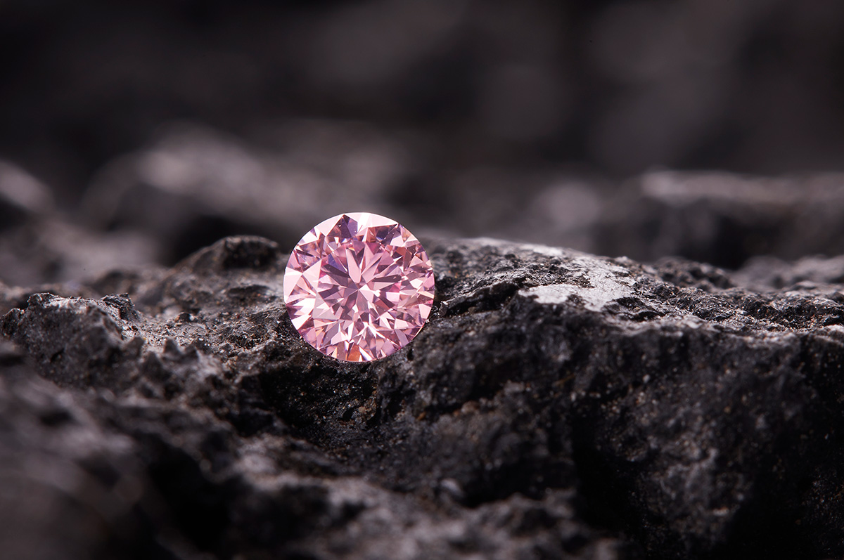 Beautiful pink diamond
