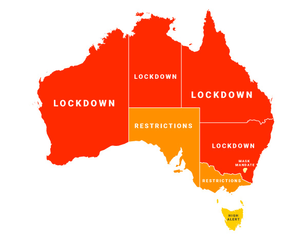COVID-19 restrictions in Australia by state