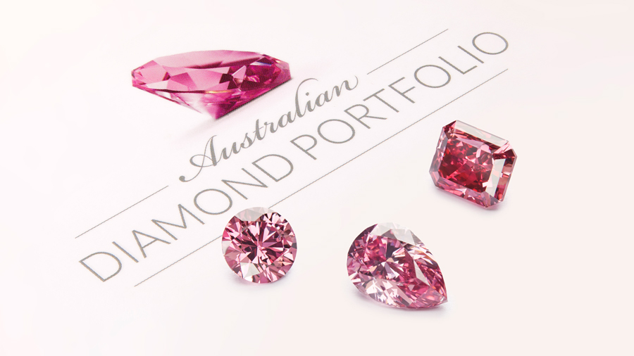 'Signature Tender' pink diamonds