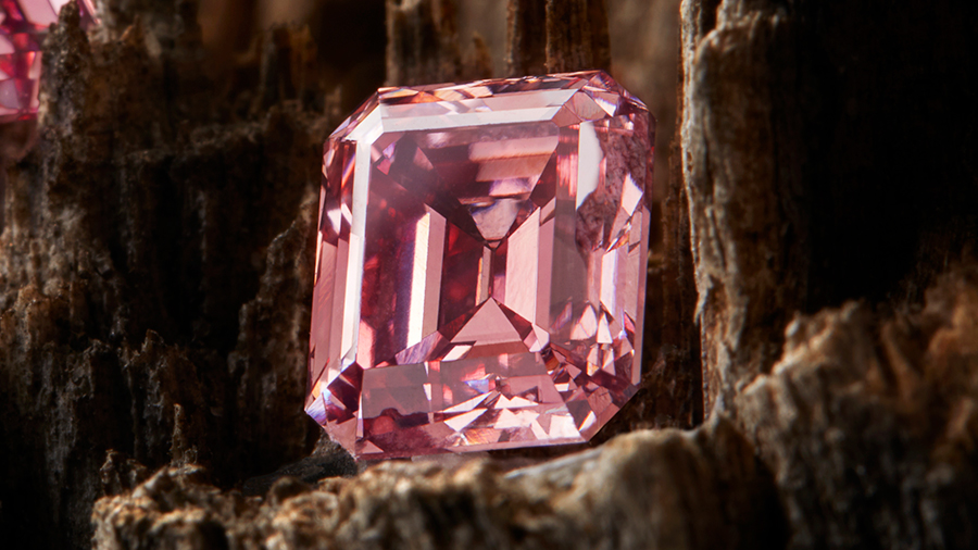 A diamond from a previous Argyle 'Signature Tender'.